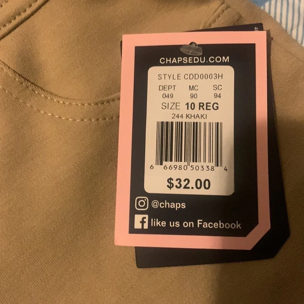 New Girls 4-16 Chaps School Uniform Jeggings size 10